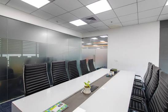 Modern corporate office space construction and design